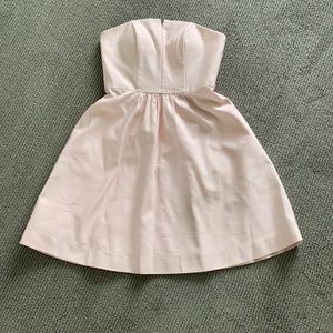 Light pink strapless dress by WEDDINGTON WAY, size 2.